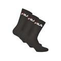 FILA Socken 3er Pack Damen schwarz, 39-42