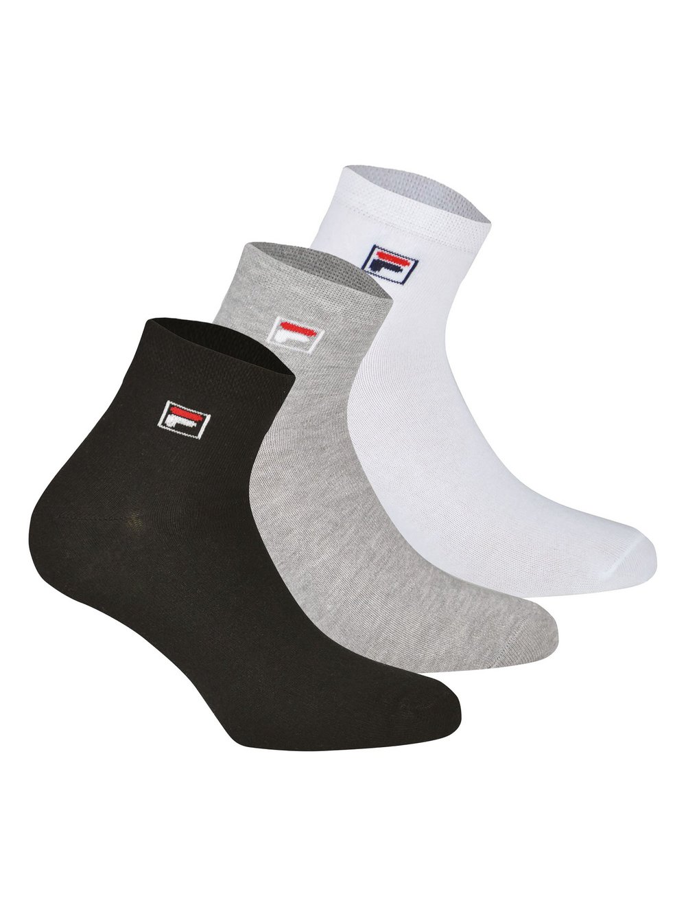 FILA Socken 3er Pack Damen mehrfarbig, 39-42 Image