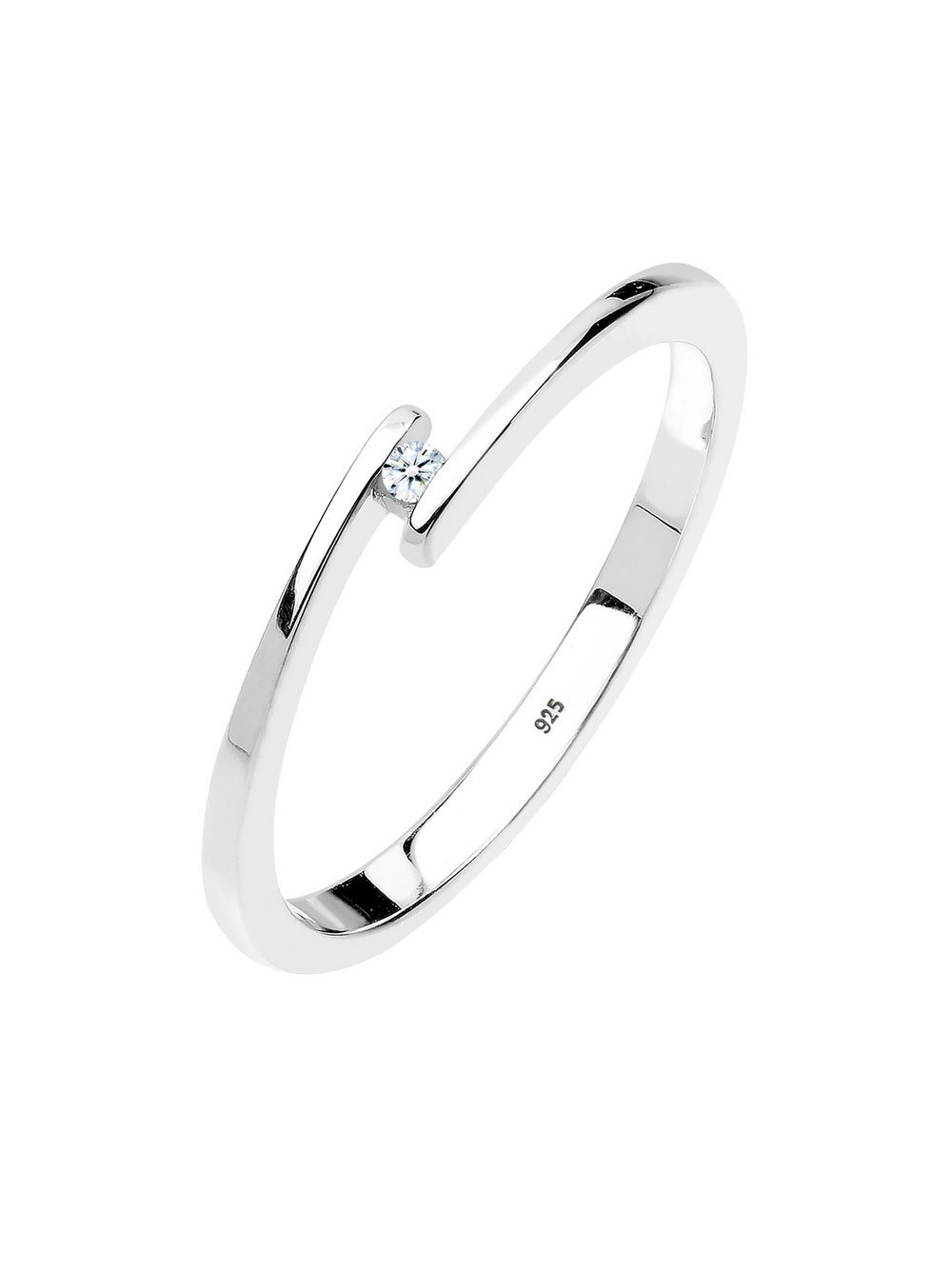 Elli Diamonds Ring Damen silber, 54 Image