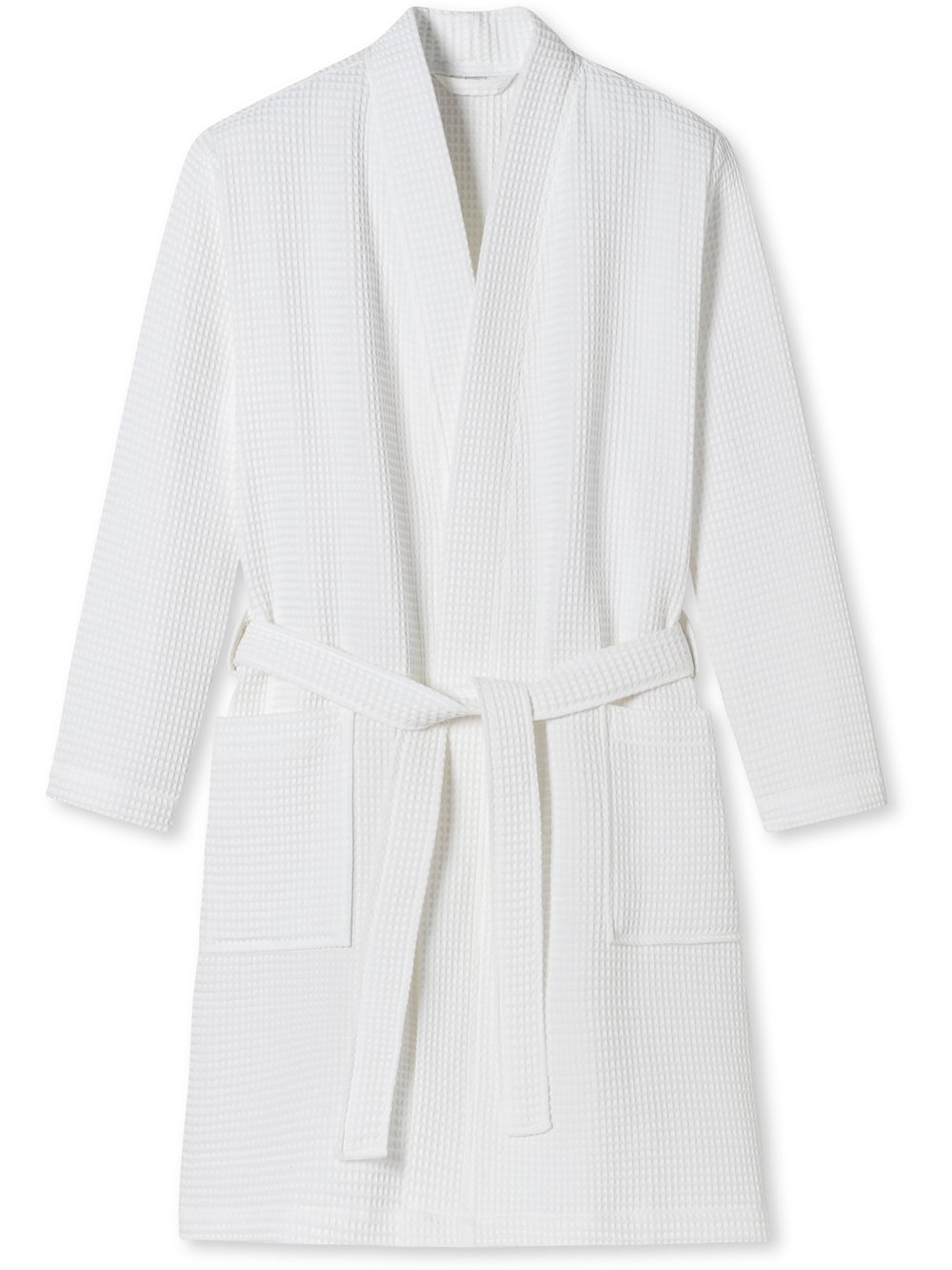 Schiesser Bademantel Herren weiß, S Image