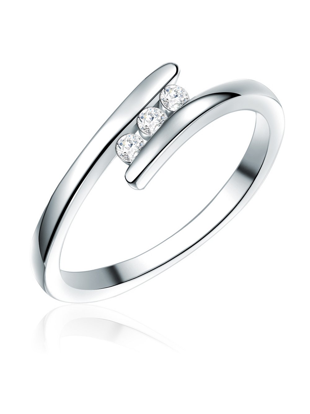 Rafaela Donata Ring Damen silber, 58 Image