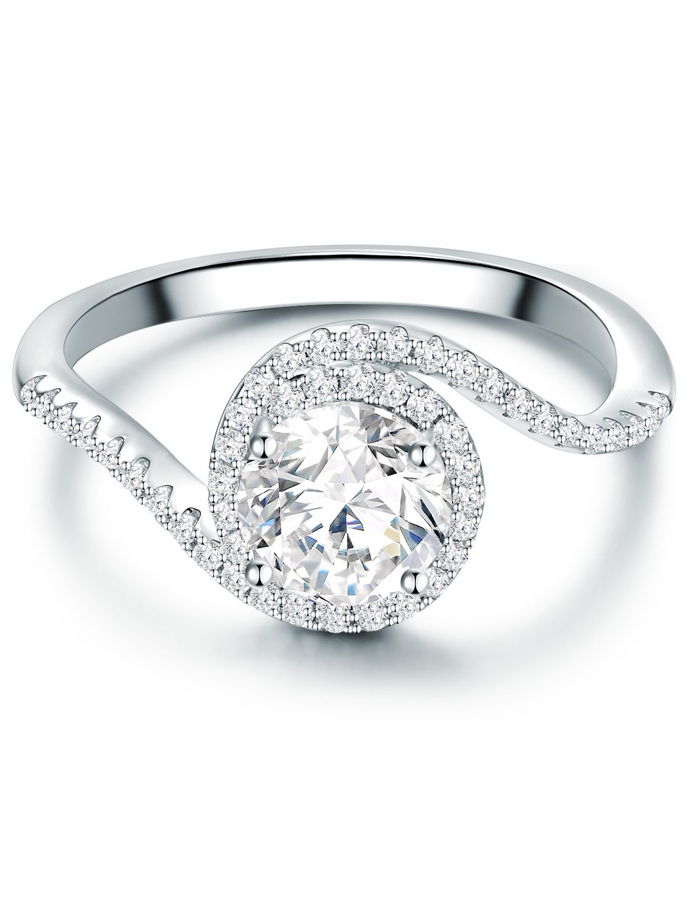 Trilani Ring Damen silber, 52 Image