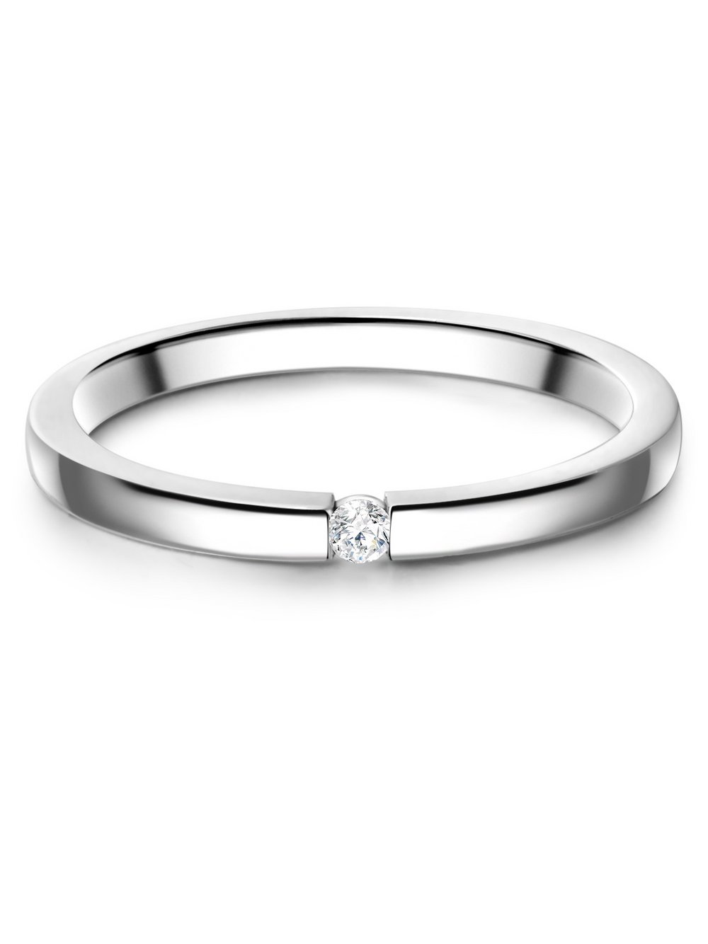 Glanzstücke München Ring Damen silber, 52 Image