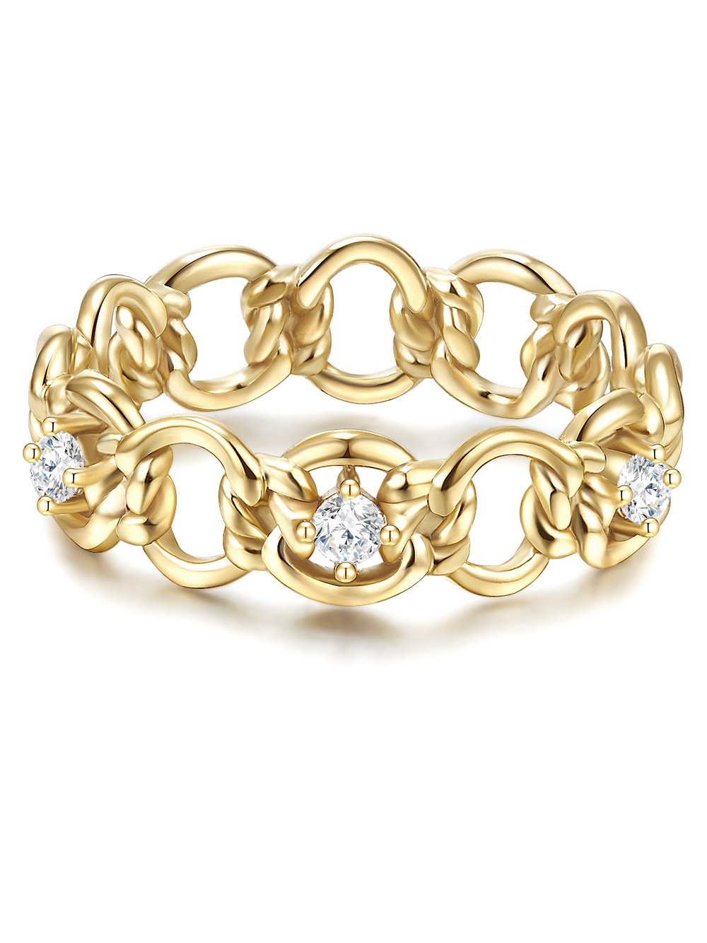 Glanzstücke München Ring Damen gold, 54 Image