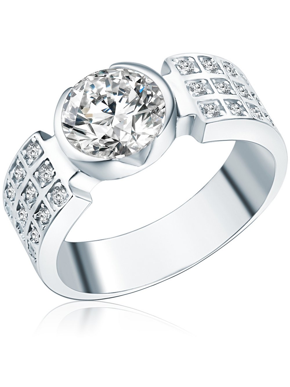 Rafaela Donata Ring Damen silber, 48 Image