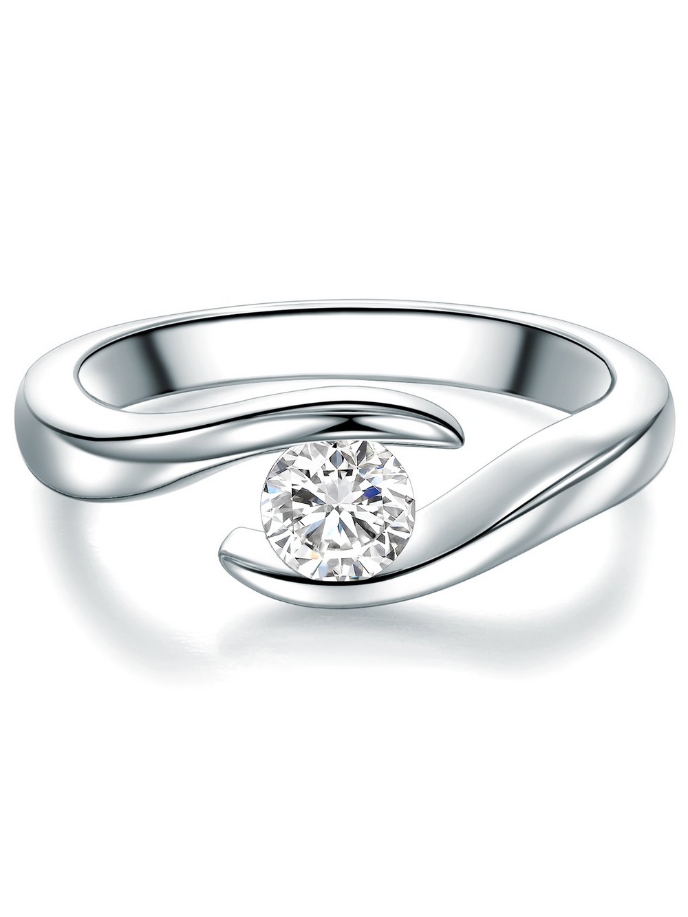 Trilani Ring Damen silber, 52 Image