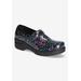 Extra Wide Width Women's Lead Flats by Easy Street in Glass Patent (Size 7 WW)