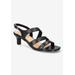 Women's Como Sandals by Easy Street in Black (Size 7 M)