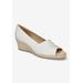 Women's Jasper Espdrill by Easy Street in White (Size 9 1/2 M)