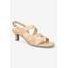 Women's Como Sandals by Easy Street in Nude (Size 10 M)