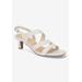 Women's Como Sandals by Easy Street in Bone (Size 7 M)