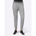 Jogger Pants RICK CARDONA BY HEINE Gr. 34, Normalgrößen, grau (steingrau, meliert) Damen Hosen Joggpants Track Pants