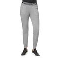 Jogger Pants RICK CARDONA BY HEINE Gr. 44, Normalgrößen, grau (steingrau, meliert) Damen Hosen Joggpants Track Pants