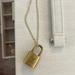 Louis Vuitton Jewelry | Authentic Louis Vuitton Lock Necklace | Color: Gold | Size: Os