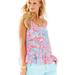 Lilly Pulitzer Tops | Lilly Pulitzer Coral Tank Pink Sun Ray | Color: Blue/Pink | Size: Xs