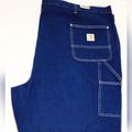Carhartt Jeans | New Carhartt Work Jeans Size 50x32 Blue 5 Pocket Dungaree Workwear Denim | Color: Blue | Size: 50
