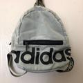 Adidas Bags | Adidas Backpack | Color: Gray/Green | Size: 10” X 9” X 3”