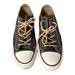 Converse Shoes | Converse All Star Sneakers Size 6 Womens Leather Laces Navy White Trim Stitching | Color: Blue/White | Size: 6