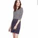 Anthropologie Dresses | Anthropologie Dolan Collection Stripe Navy Dress Large Nwt | Color: Blue/White | Size: L