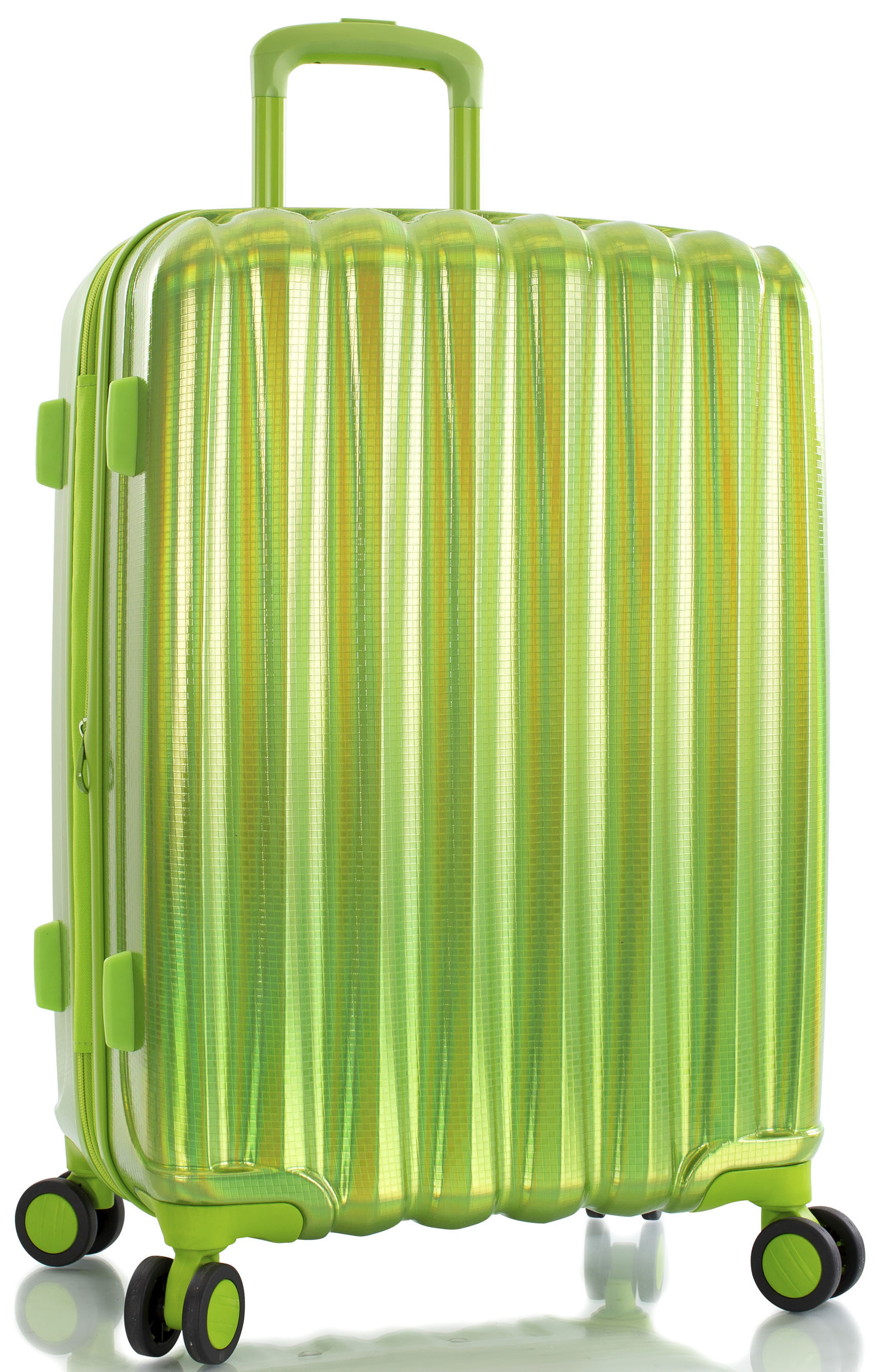 Hartschalen-Trolley HEYS "Astro, verschiedene Größen und Farben", Gr. B/H/T: 44 x 66 x 26 68, grün, Polycarbonat-Verbundwerkstoff, festlich, Koffer, Heys x Joachim Llambi Reisegepäck TSA Schloss Volumenerweiterung Image