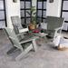 Italica Modern Adirondack Conversation Set