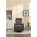 Polyester Upholstered Recliner and Swivel Glider Rocking Chair
