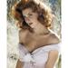 Tina Louise gives seductive look in off-shoulder dress huge cleavage 24x30 poster