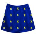 Girls Toddler Blue Rochester Yellow Jackets All Over Print Skirt