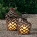 Cabo Lantern With Orb - 16" - Grandin Road