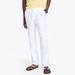 Nautica Men's Classic Fit Linen Drawstring Pant Bright White, L