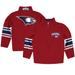 Youth Red Southern Indiana Screaming Eagles Team Logo Quarter-Zip Pullover Sweatshirt