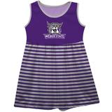 Girls Toddler Purple Weber State Wildcats Tank Dress