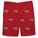 Youth Red Southern Indiana Screaming Eagles Team Logo Structured Shorts