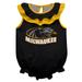 Girls Infant Black Wisconsin-Milwaukee Panthers Sleeveless Ruffle Bodysuit