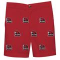 Toddler Red Miami University RedHawks Structured Shorts