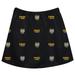 Girls Youth Black Fort Hays State Tigers All Over Print Skirt