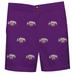 Toddler Purple North Alabama Lions Structured Shorts