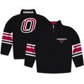 Toddler Black Nebraska Omaha Mavericks Quarter-Zip Jacket