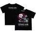 Toddler Black Texas A&M Aggies Team Logo Dripping Helmet T-Shirt