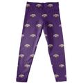 Toddler Purple North Alabama Lions All Over Print Leggings