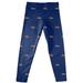 Toddler Navy Tulsa Golden Hurricane All Over Print Leggings