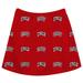 Girls Youth Red UNLV Rebels All Over Print Skirt