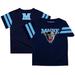 Toddler Navy Maine Black Bears Team Logo Stripes T-Shirt