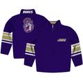 Toddler Purple James Madison Dukes Quarter-Zip Jacket