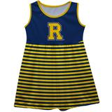 Girls Toddler Blue Rochester Yellow Jackets Tank Dress