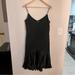 Nine West Dresses | Nine West Black Formal Dress With Piping & Pleating, Sz 14 | Color: Black | Size: 14