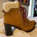 Nine West Shoes | New Nine West Sherpa Boots | Color: Brown/Tan | Size: 9.5