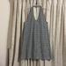 American Eagle Outfitters Dresses | American Eagle Stripe Ribbed Halter Dress | Color: Black/Tan | Size: Xl