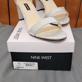 Nine West Shoes | Nine West Sandals, Silver, Size 10m | Color: Silver | Size: 10