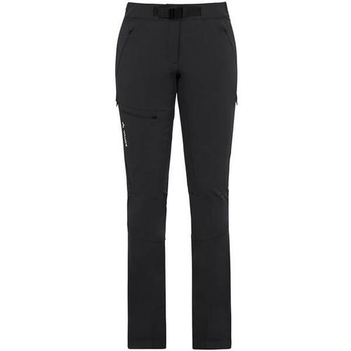 Damen Hose VAUDE Damen Softshellhose Wo Badile Pants II, Größe 40 in Schwarz